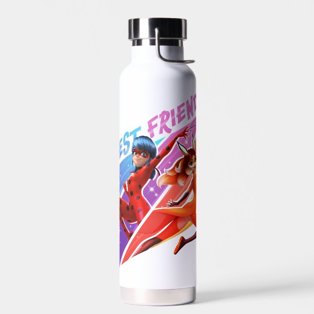 Ladybug & Rena Rouge | Beste Freunde Trinkflasche (Links)