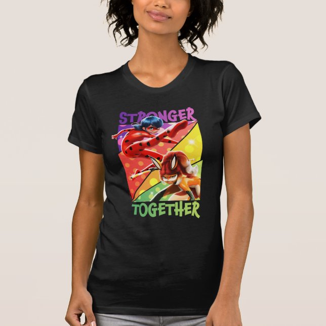 Ladybug & Rena Rouge | Gemeinsam T-Shirt (Vorderseite)