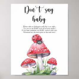 Ladybug - Sag kein Babyposter Poster