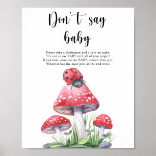 Ladybug - Sag kein Babyposter Poster