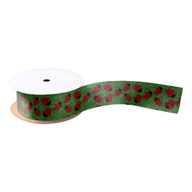 Ladybug Satinband (Spule)