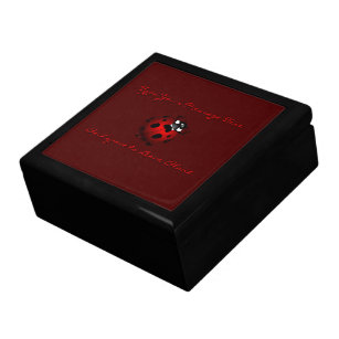 Ladybug Schmuck Box Ladybug Keepake Personalisiert Erinnerungskiste