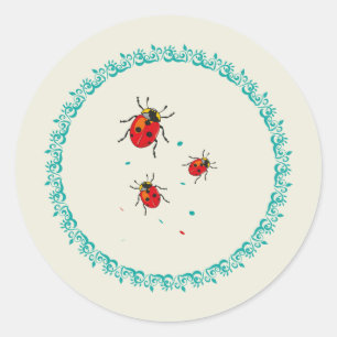 LadyBug Serie - Aufkleber