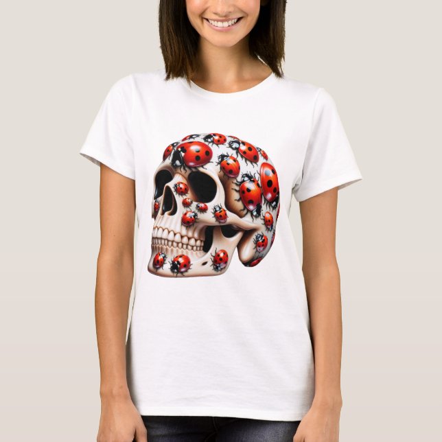 Ladybug Skull Harmony T-Shirt (Vorderseite)