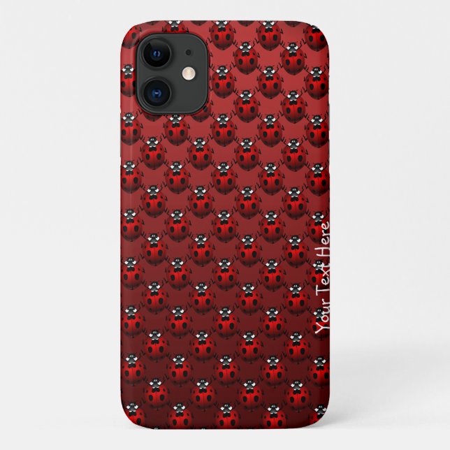 Ladybug Smartphone Fälle Lady Bird Mobile Fall Case-Mate iPhone Hülle (Rückseite)