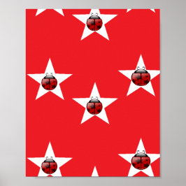 Ladybug stars poster