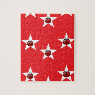 Ladybug stars puzzle