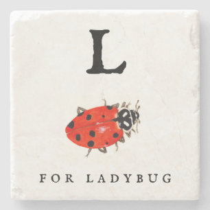 Ladybug Steinuntersetzer