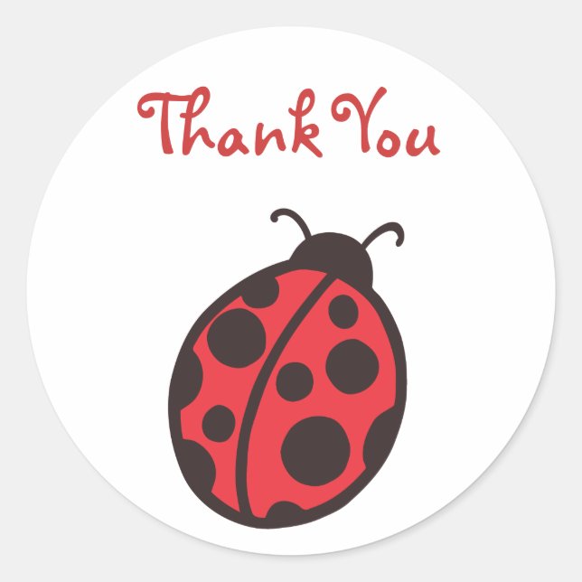 Ladybug Sticker (Vorderseite)