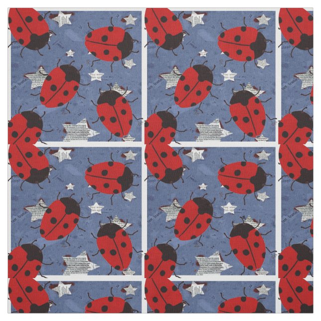Ladybug Stoff (Muster)