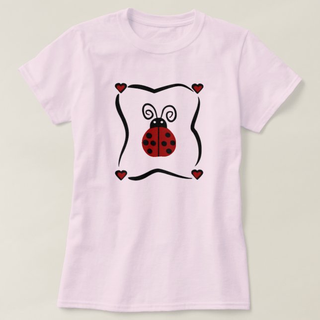 LadyBug-T - Shirt (Design vorne)
