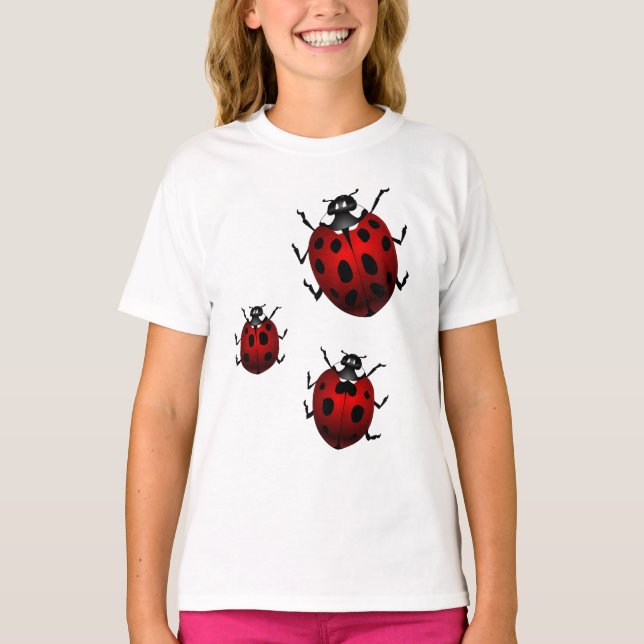 Ladybug-T - Shirt Kinder-Ladybug-Shirts (Vorderseite)