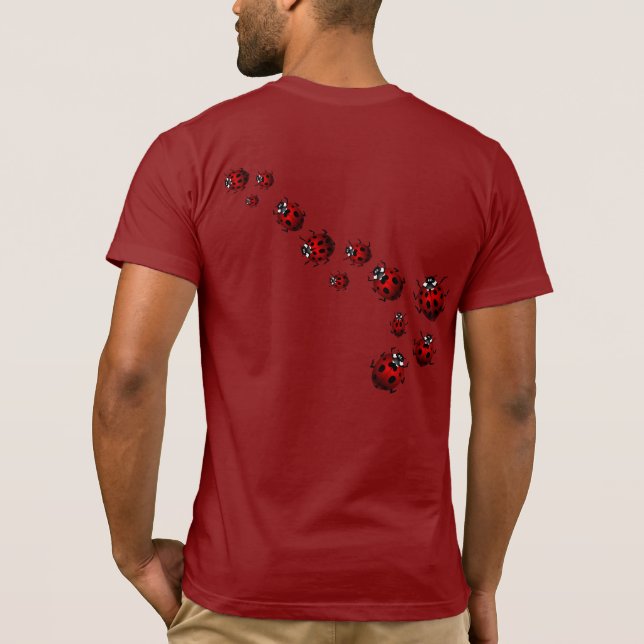 Ladybug T - Shirt Ladybug Shirts Ladybug Geschenke (Rückseite)