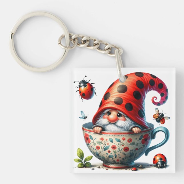 Ladybug Tea Schlüsselanhänger (Vorderseite)