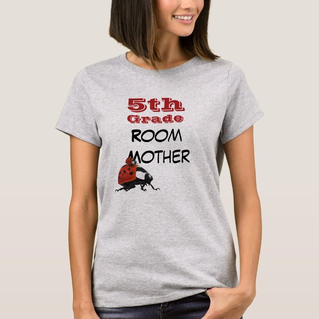 Ladybug Themed School Room Mutter T-Shirt (Von Creator hochgeladen)