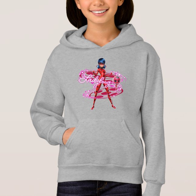 Ladybug und Tikki Graphic Hoodie (Vorderseite)