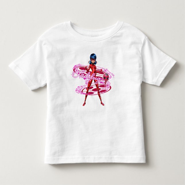 Ladybug und Tikki Graphic Kleinkind T-shirt (Vorderseite)