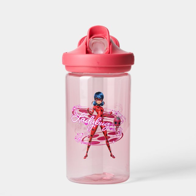 Ladybug und Tikki Graphic Trinkflasche (Vorne)