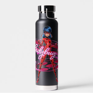 Ladybug und Tikki Graphic Trinkflasche