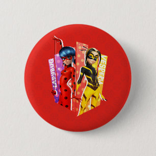 Ladybug und Vesperia Graphic Button