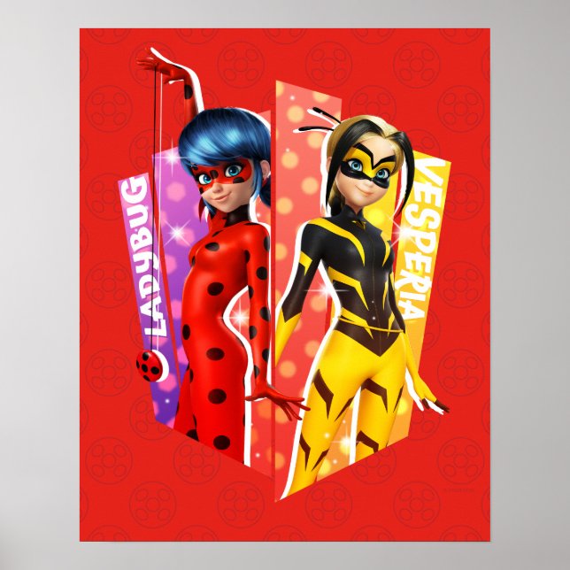 Ladybug und Vesperia Graphic Poster (Vorne)