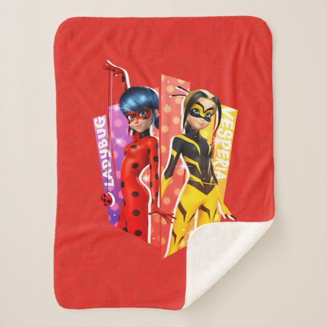 Ladybug und Vesperia Graphic Sherpadecke (Vorderseite)