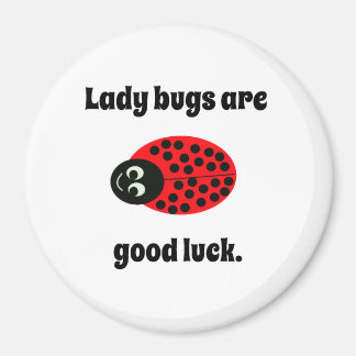 Ladybug, viel Glück Magnet