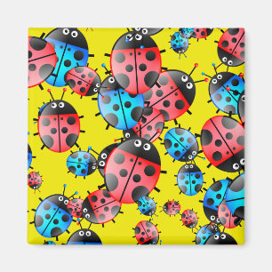 Ladybug Wallpaper Magnet