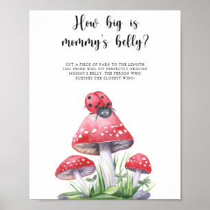 Ladybug - Wie groß ist das Bauchspiel der Mama Poster