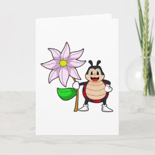 Ladybug with karte