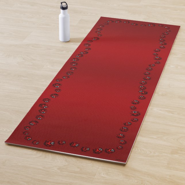 Ladybug Yoga Mats Custom Ladybird / Ladybug Mat Yogamatte (Beispiel)