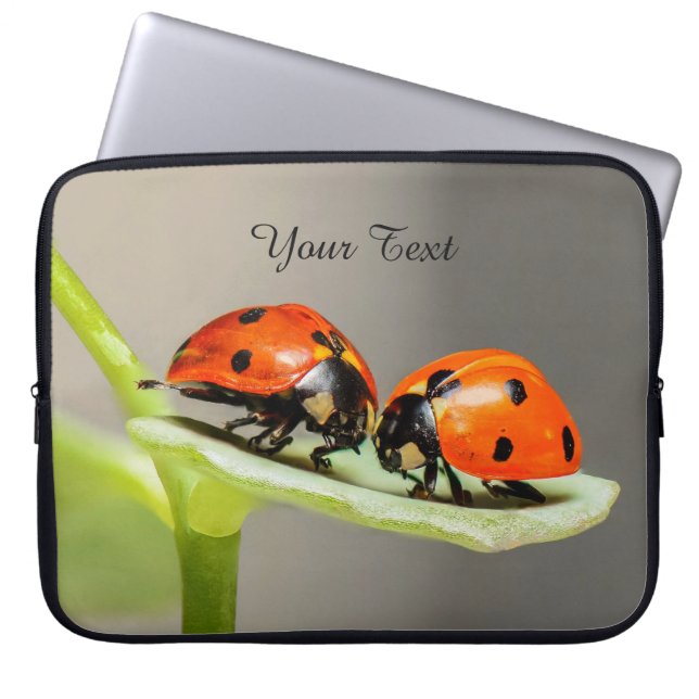 Ladybugs Beetles Laptop Sleeve (Vorderseite)