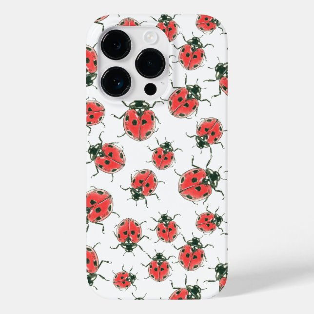 Ladybugs Case-Mate iPhone Hülle (Rückseite)