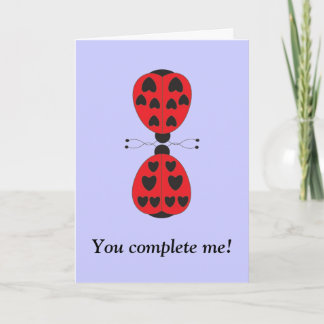 Ladybugs, fertig! karte