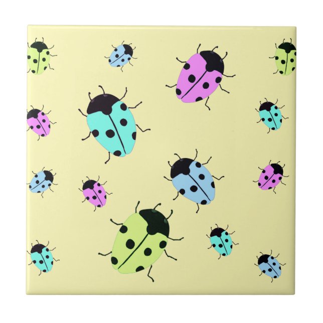 LADYBUGS FLIESE (Vorderseite)