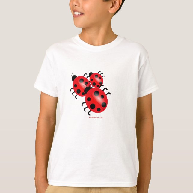 Ladybugs Girls T-Shirt (Vorderseite)