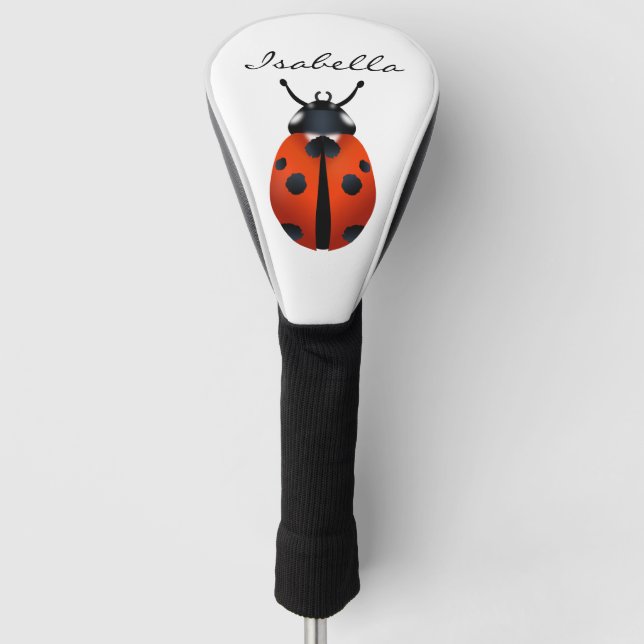 Ladybugs Golf Head Cover Headcover (Vorderseite)