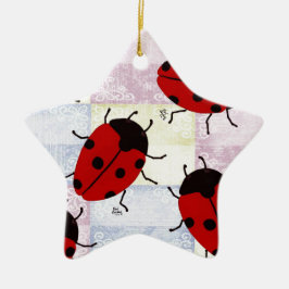 LADYBUGS KERAMIK ORNAMENT