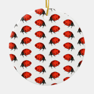 Ladybugs Keramikornament