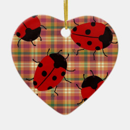 LADYBUGS KERAMIKORNAMENT