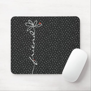 Ladybugs on Doddle Daisy on Polka Dot Mousepad
