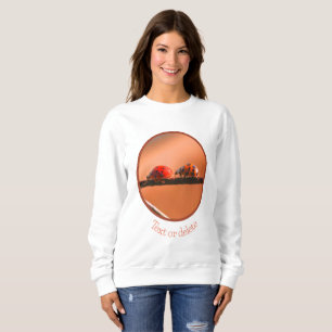 Ladybugs Play folgt dem Leader Personalisiert Sweatshirt