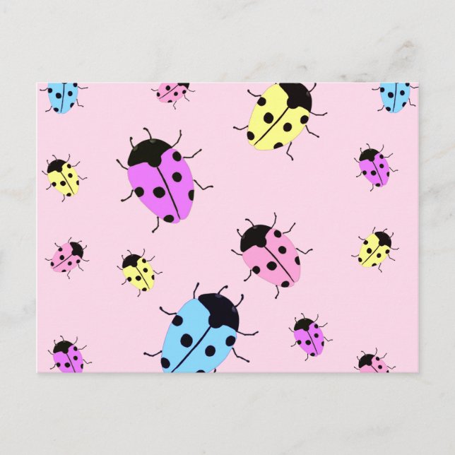 LADYBUGS POSTKARTE (Vorderseite)