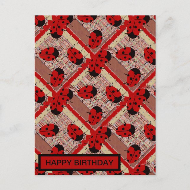 LADYBUGS POSTKARTE (Vorderseite)