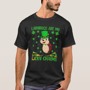 Ladybugs sind meine Glückssträhne Ladybug St. Patr T-Shirt