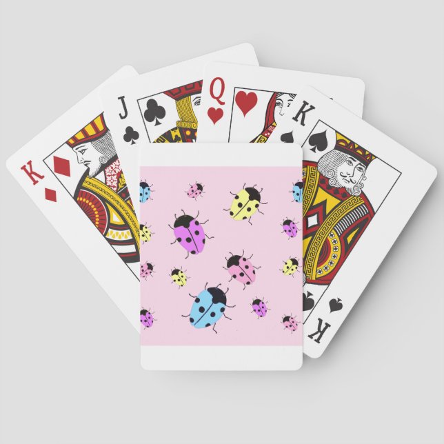 LADYBUGS SPIELKARTEN (Rückseite)