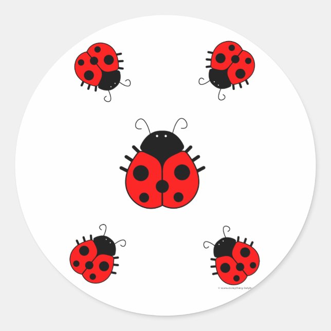 Ladybugs Sticker (Vorderseite)