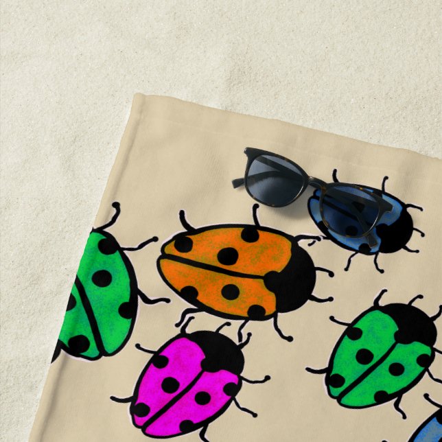LADYBUGS STRANDTUCH (Beispiel)