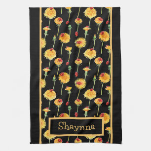 Ladybugs und Lüster Geschirrtuch