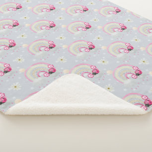 Ladybugs und Rainbows Sherpadecke